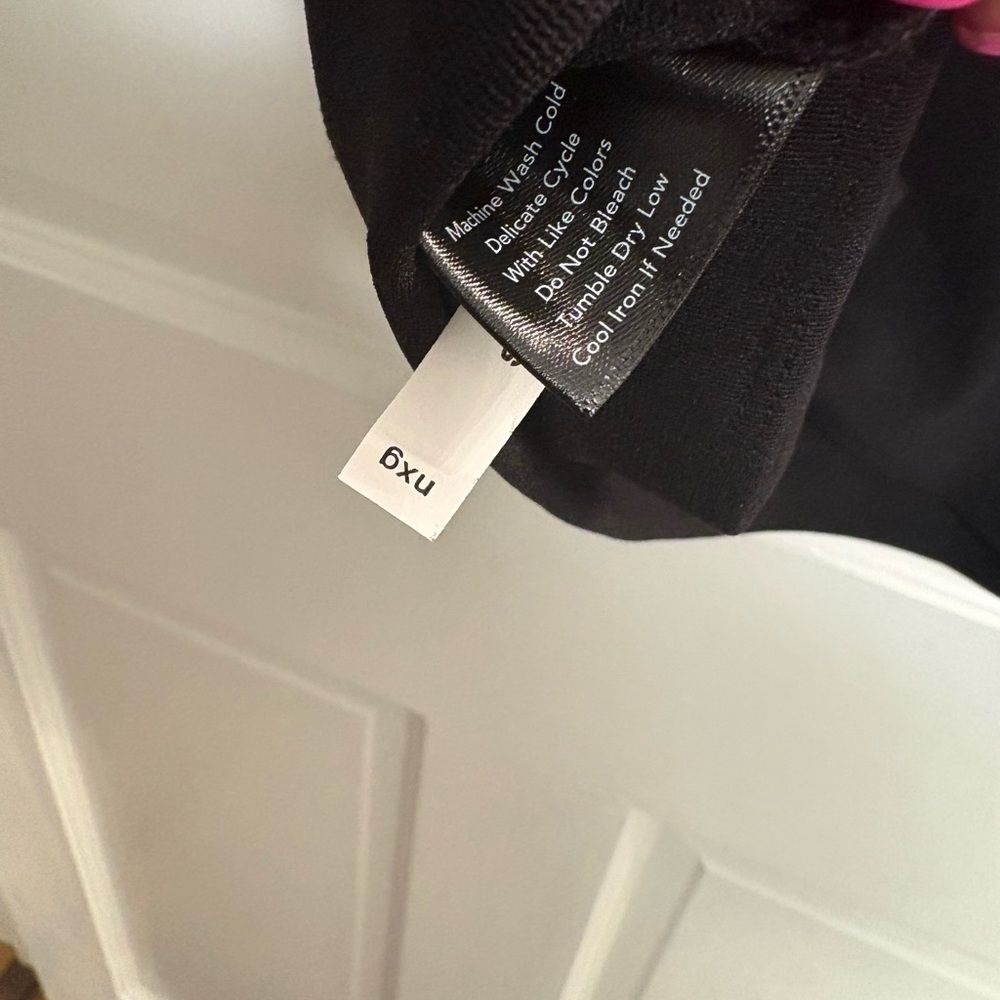 Boston Proper Black‎ One-Shoulder Dress S NWT - Picture 7 of 8